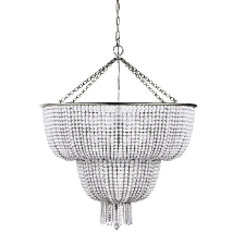 Большая серебряная люстра Bouvier Louvre home JJ10655-13DB
