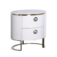 Тумба прикроватная с мраморной столешницей Luchiano Garda Decor