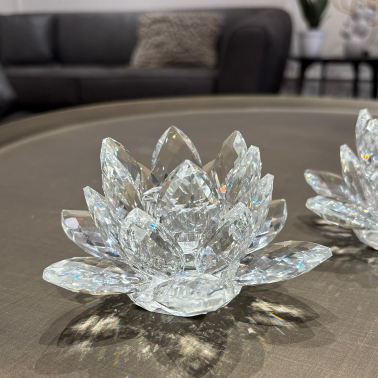 Подсвечник хрустальный "Лотос" от Garda Decor - 