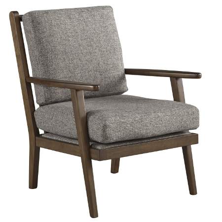 Кресло с деревянными вставками