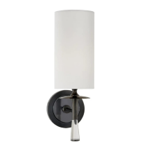 Чёрное настенное бра Valente Louvre home LHLSC150723XNP
