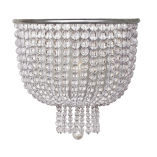 Серебряный настенный светильник Karla Louvre home JJ10655-1WB