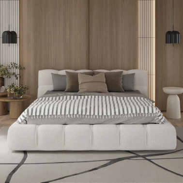 Кровать с решеткой (180x200) MOD INTERIORS Wabi Sabi MDI.BD.WS.13 - 