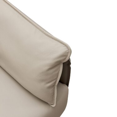 Диван двухместный кожаный Elegante SF015-2BEIGE BROWN - 
