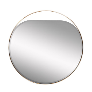 Зеркало круглое в золотой раме Garda Decor KFE1240