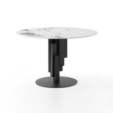 Обеденный стол белая керамика ESF DT9360FCI WHITE - 