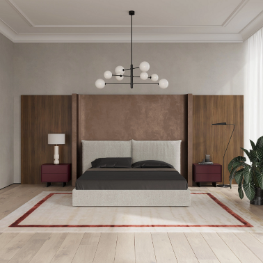 Прикроватная тумба винного цвета MOD INTERIORS Miramar MDI.BST.MRM.89 - 