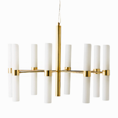 Люстра стеклянная Ame от Louvre home LHLCH100224XNP - 