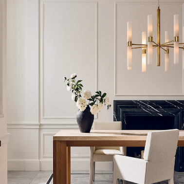 Люстра стеклянная Ame от Louvre home LHLCH100224XNP - 