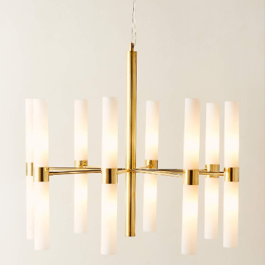 Люстра стеклянная Ame от Louvre home LHLCH100224XNP - 