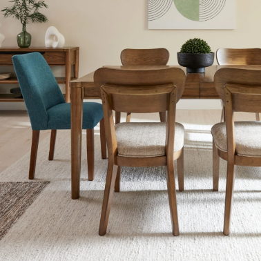 Стул обеденный сине-голубой ASHLEY D615-03 - 