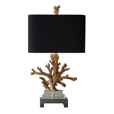 Настольная лампа в форме коралла Hudson от Louvre home - 