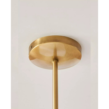 Золотой подвесной светильник Erin от Louvre home - 