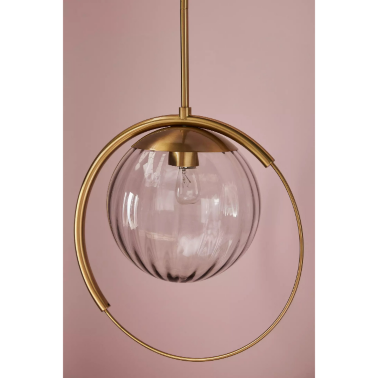 Золотой подвесной светильник Erin от Louvre home - 