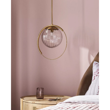 Золотой подвесной светильник Erin от Louvre home - 