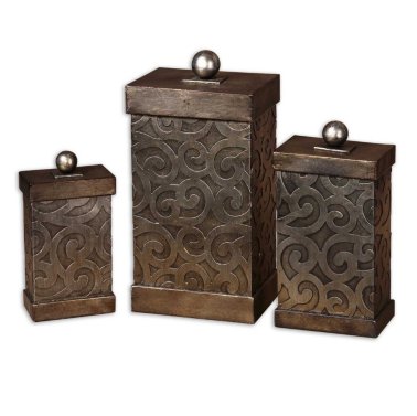 Набор шкатулок из 3-х шт UTTERMOST 19418 - 