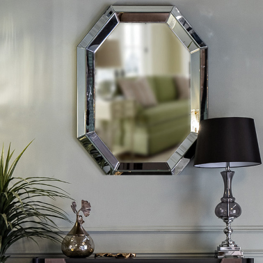 Зеркало декоративное в зеркальной раме Garda Decor 19-OA-8171 - 