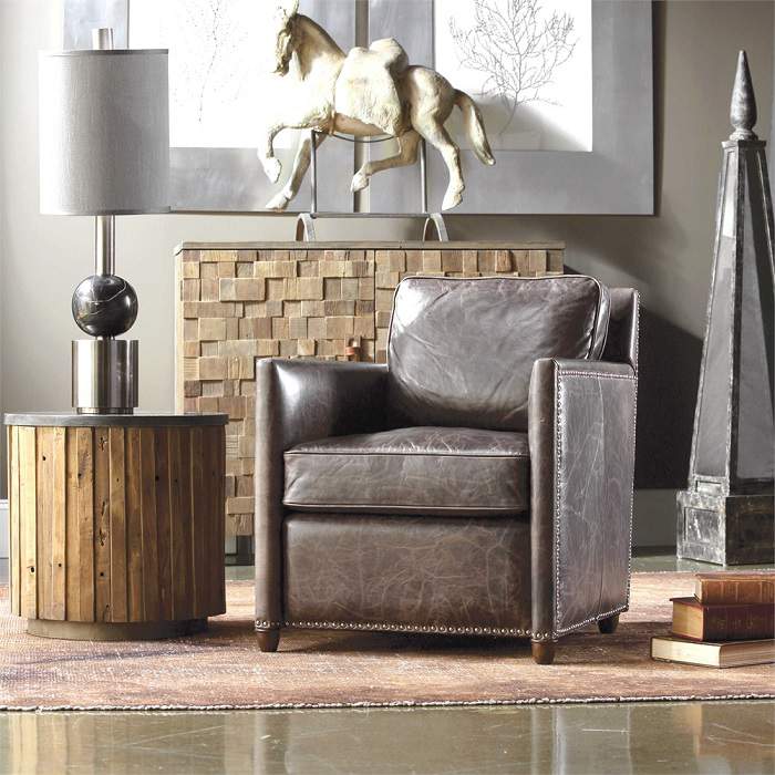 Uttermost roosevelt club on sale chair