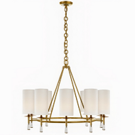 Люстра золотая Valente от Louvre home LHLCH290124XNP