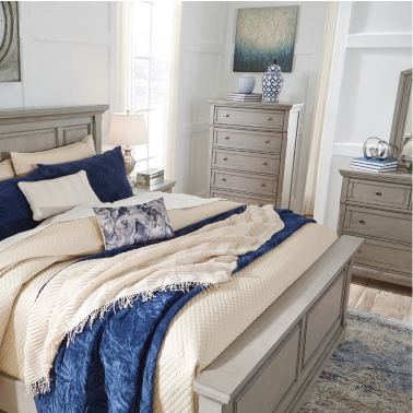 Высокий комод с ящиками ASHLEY B733-46 - 