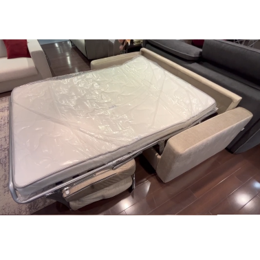 Диван-кровать двухместный (140х200) Cubo Rosso CARSO, обивка Charme 130 - 