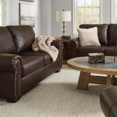 Диван кожаный ASHLEY 52107-35 - 