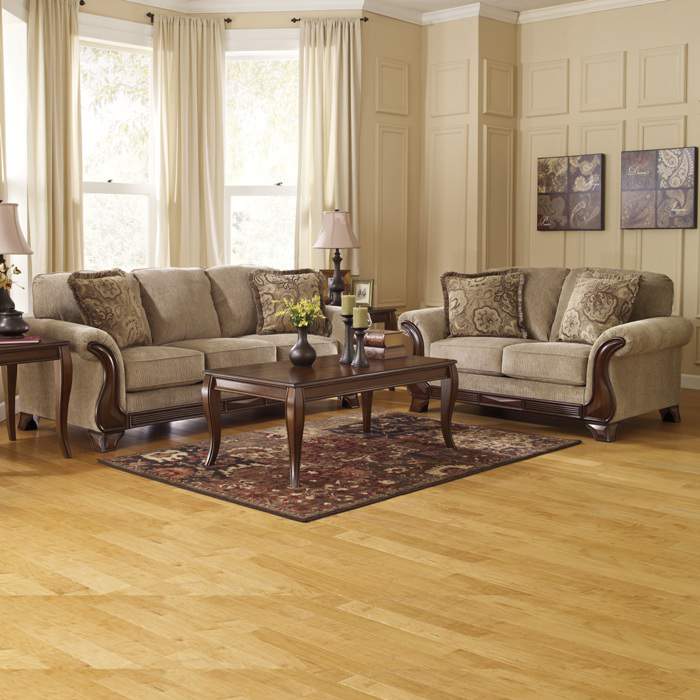 Lanett sofa store and loveseat